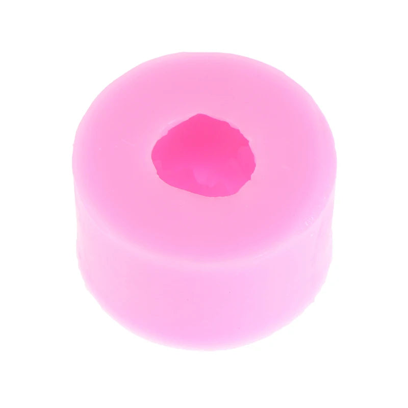 Silicone Cake Mold Chocolate Soap Making Tools Candle Mould Embossed Flower Aromatherapy Candy Handmade Wedding Decor Qme