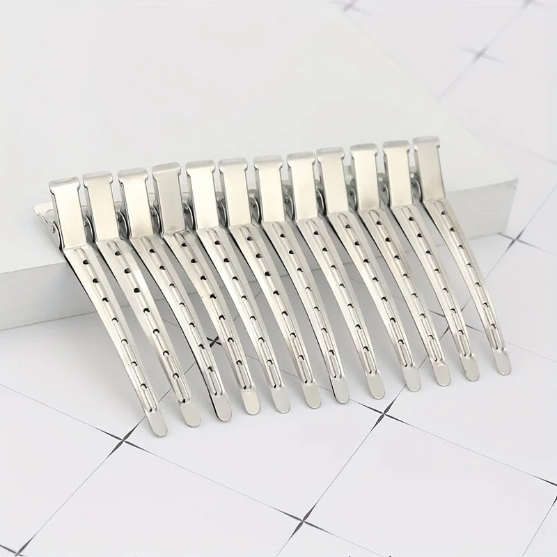 No Crease Hair Clips Traceless Duckbill Clips For Makeup Face Washing Hair Styling Tools Women Girls Seamless Bangs Clips Qme