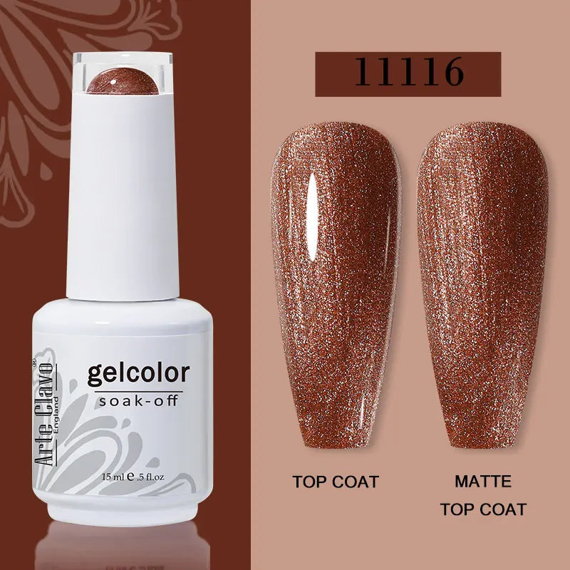 Arte Clavo Jelly Gel Polish Translucent Manicuring UV Nail Semi