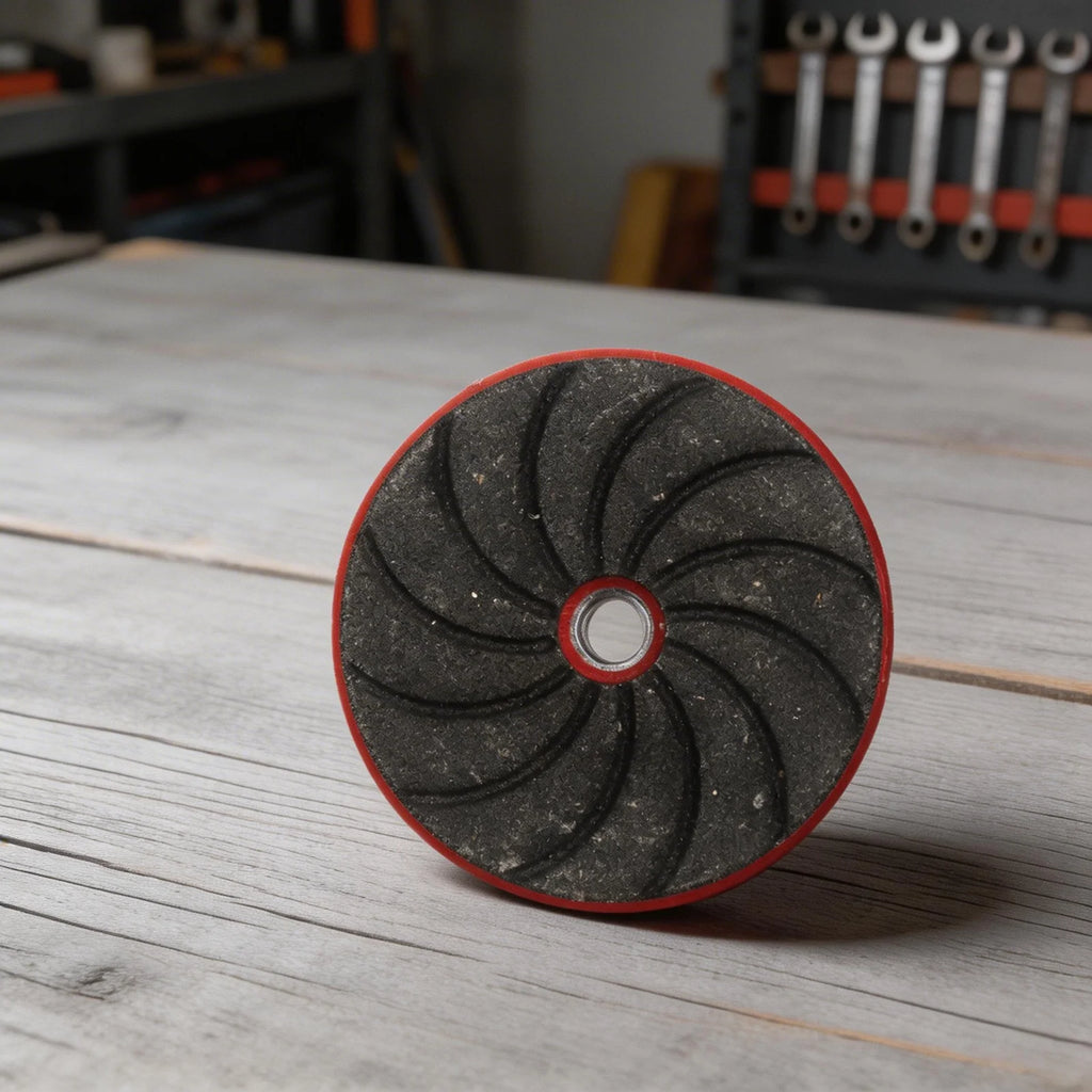 3Pcs/set Polished Wafer Dis Grinding Polishing Pads Wet Dry Sanding Disc 50/100/200 Grit For Granite Marble Stone Ceramic Qme