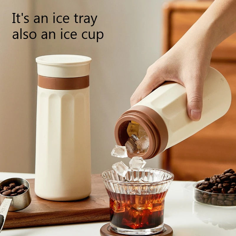 Food Grade Silicone Ice Cube Tray Reusable Cold Drink Cup Easy Qme