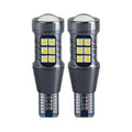 2pcs Super Bright W16W T15 921 LED Bulbs Canbus Car Light High Power 3030SMD No Error for Tail Signal Lamp Backup Reserve Lights Qme WHITE T15