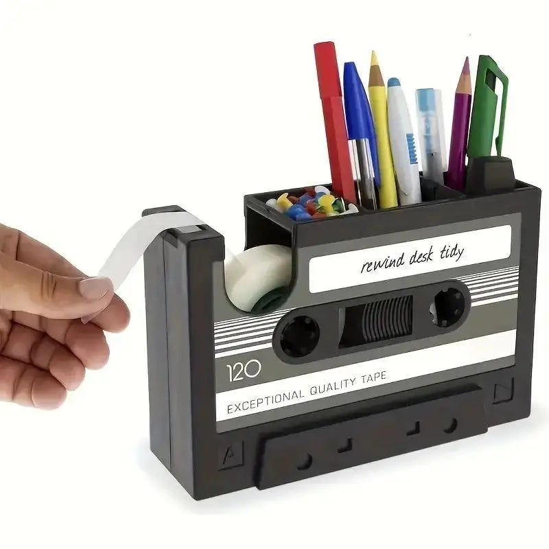 1 Multifunctional Pen Holder Creative Office Desk Stationery Qme