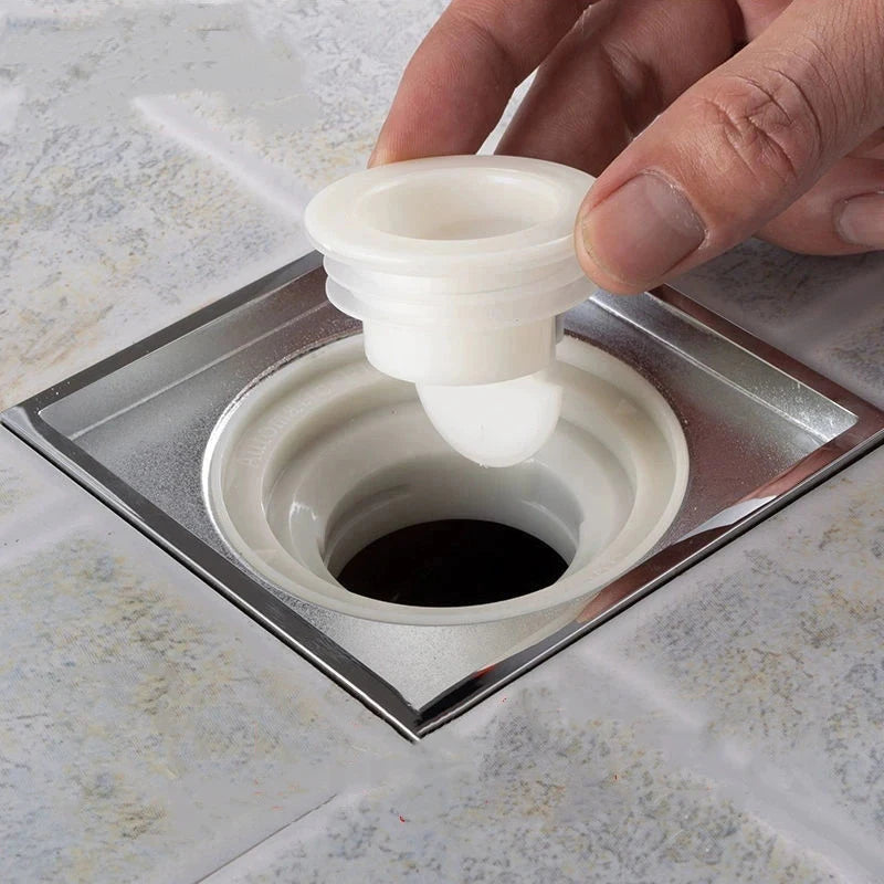 Toilet Sewer Deodorant Floor Drain Core Shower Bath Proof Seal Qme