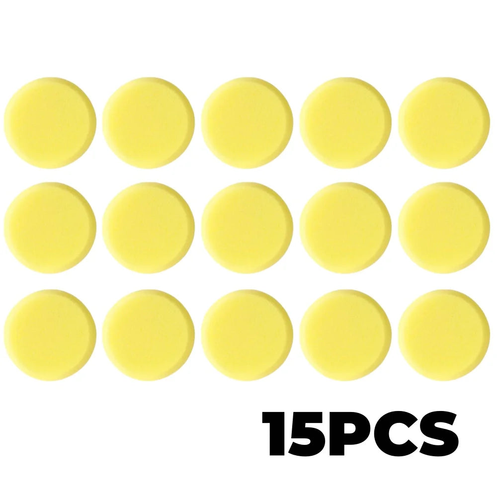 5-20PCS Ceramic Sponge Round Shape Coloring Cleaning Water Absorbing Sponge for DIY Crafts Sculpture Pottery Painting Tools Qme 15pcs
