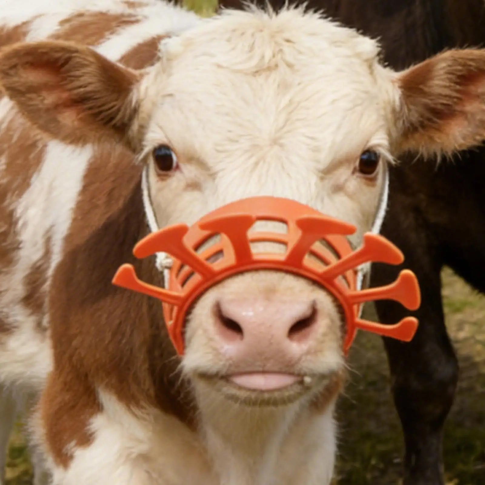 Calf Weaning Tool Reusable Breathable Anti-Sucking Calf Weaning Thick Clip For Farmers Professionals Herd Managers Calving Qme