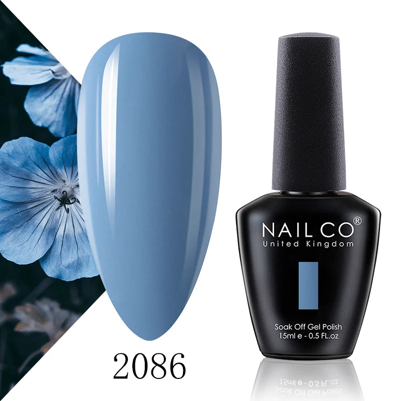 NAILCO 131 Colors Nail Gel Polish Off LED Semi Permanant Art Hybrid