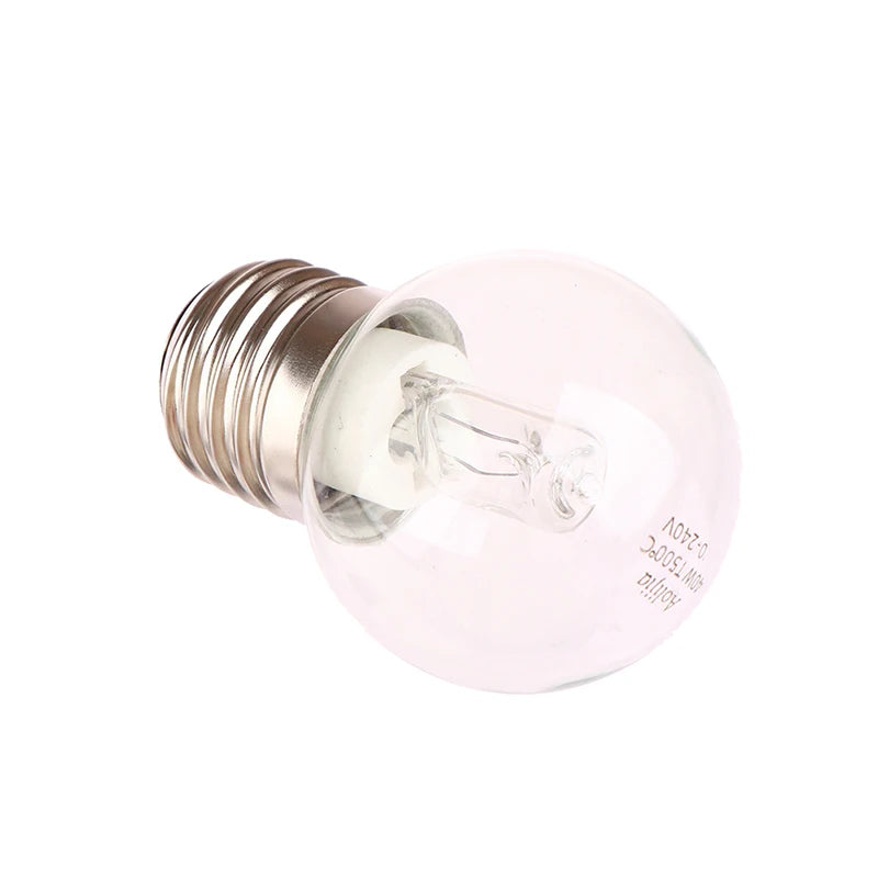 1Pc E27 40W Oven Lamp Light Microwave Oven Bulbs 220v High Temperature Resistant 500 Degree For Display Cabinet Light Bulb. Qme