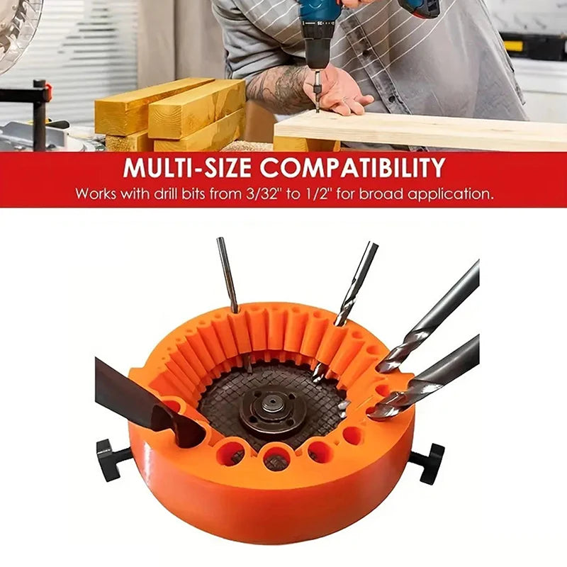 2 Multipurpose Drill Bit Sharpener Power Grinding Attachment Qme