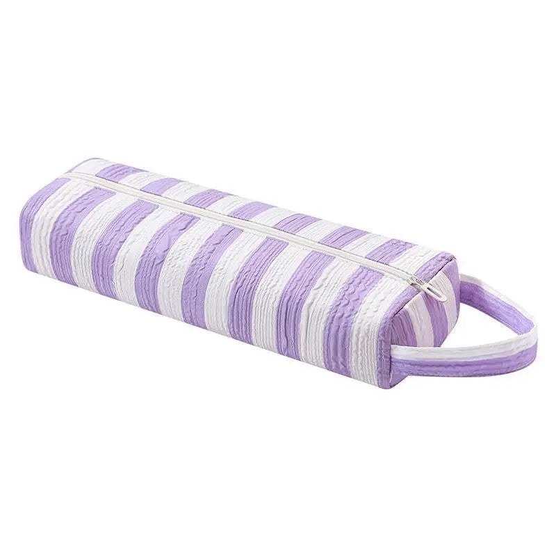 Hair Dryer Storage Bag Quilting Large Capacity Dustproof Curler Storage Bag With Handle Portable Carrying Case For Travel Qme style 18