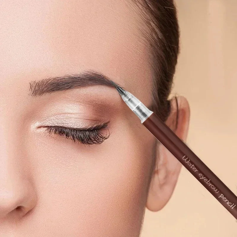 Ultra-fine Eyebrow Pencil Outline Shadow Lying Silkworm Eyeliner Waterproof Non-smudge Lasting Colorfast Liquid Eyebrow Pencil Qme
