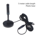 Digital TV Antenna Signal Amplifier 480+ Miles Indoor Outdoor Qme A2