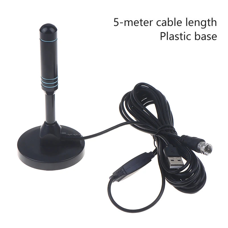 Digital TV Antenna Signal Amplifier 480+ Miles Indoor Outdoor Qme A2