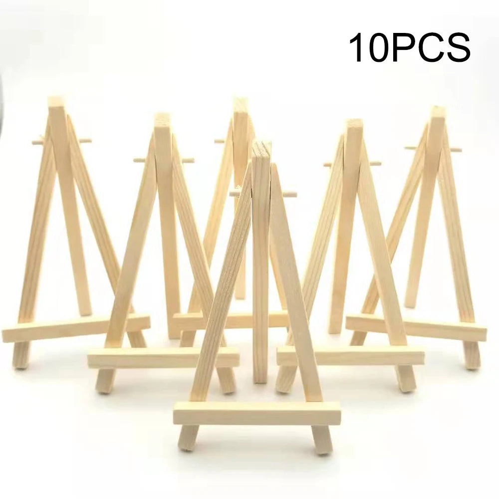 10PCS Easel Desktop, Mini Display Stand, Mobile Phone And Tablet Tripod, Mini Folding Display Stand Qme 10pcs