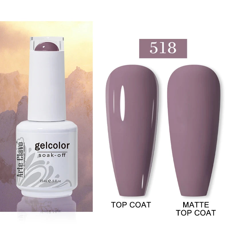 Arte Clavo Gel Polish Nail Supplies Professionals Art Semi Permanent