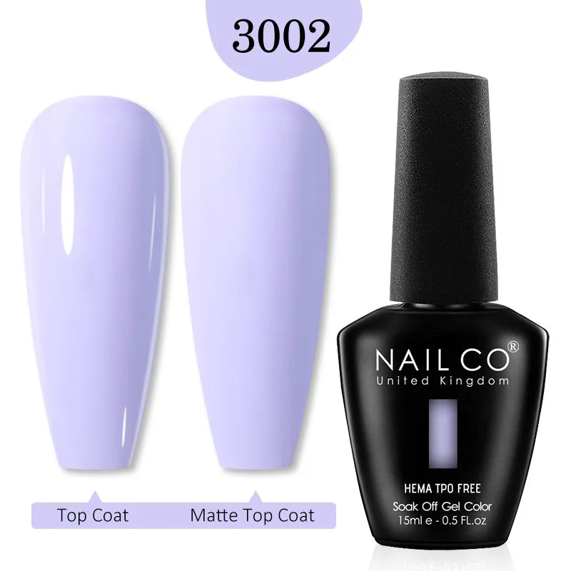 NAILCO Glitter Reflective Series Gel Nail Polish Nails Art Semi