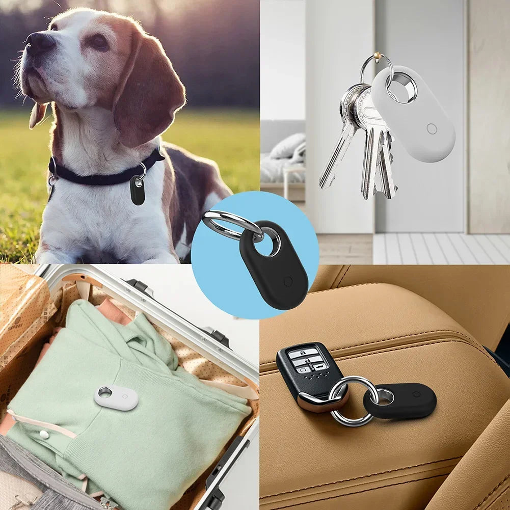 For Samsung Galaxy SmartTag 2 Locator Tracker Case Keychain Anti-Scratch Protective Skin Cover For Smart Tag Tracker Holder Qme