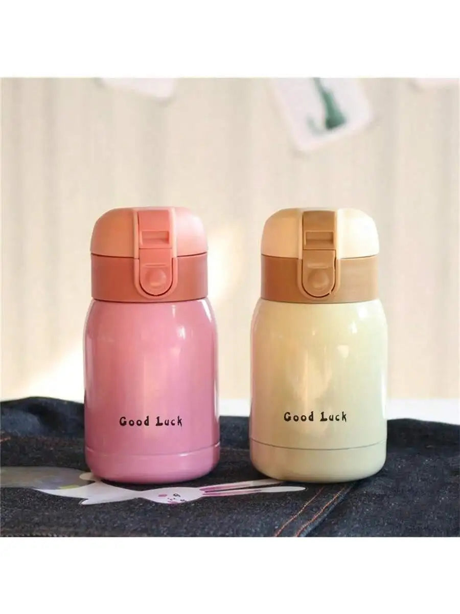 Lucky Vacuum Cup Stainless Steel Bottle Coffee Travel Insulation Qme
