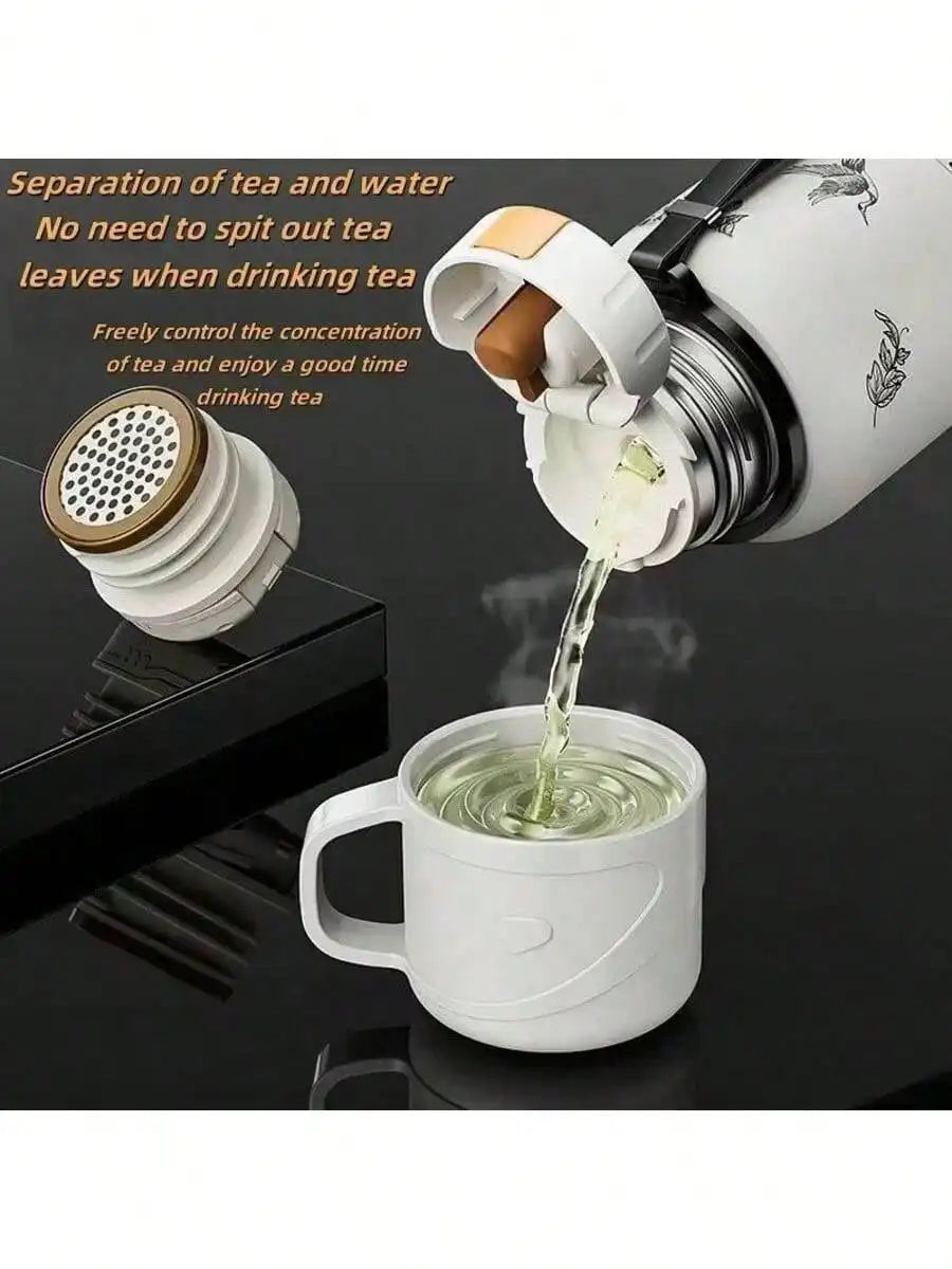 Gardenia Value Water Cup Stainless Steel Thermos Large Capacity Qme