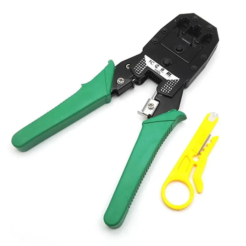 Crimping Cable Cutter Tools Pliers Multifunction Basic Network Cable Maker RJ12 RJ11 RJ45 cat5 cat6 8p8c 6P 4P Cable Stripper Qme