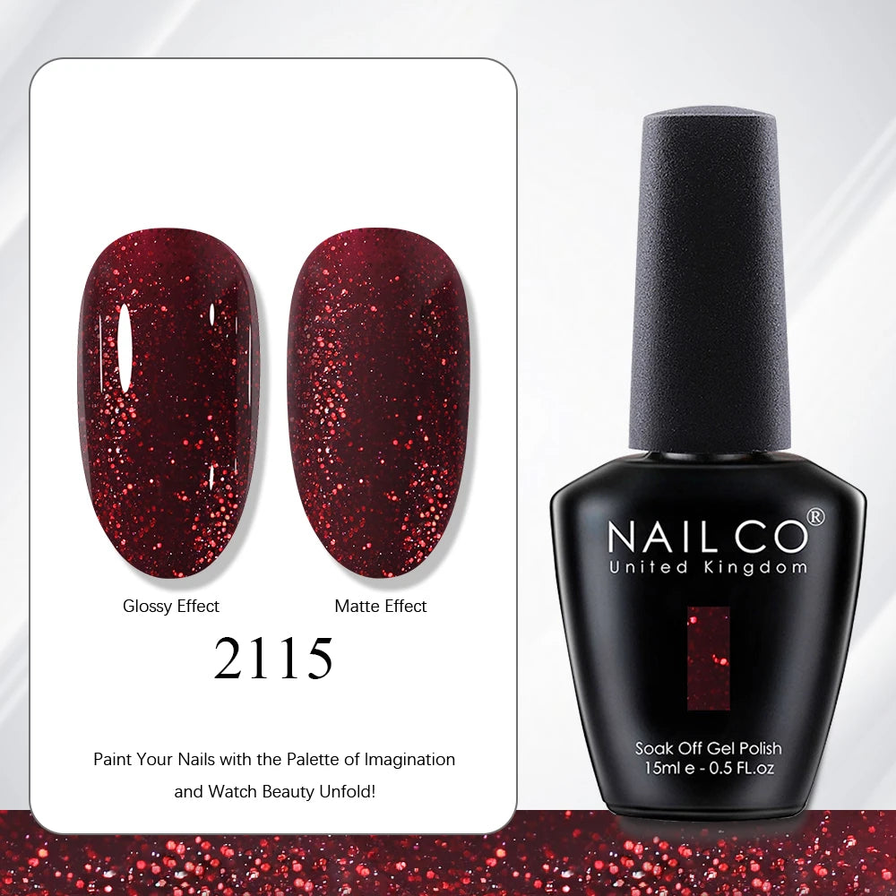 NAILCO Nail Gel Polish Autumn Product Art Soak Off UV Varnish Lacquer