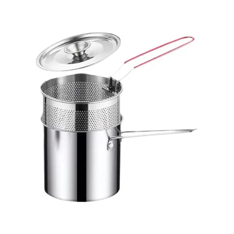 Kitchen Chicken Fish Cooking Tool 304 Stainless Steel Deep Fryer Qme
