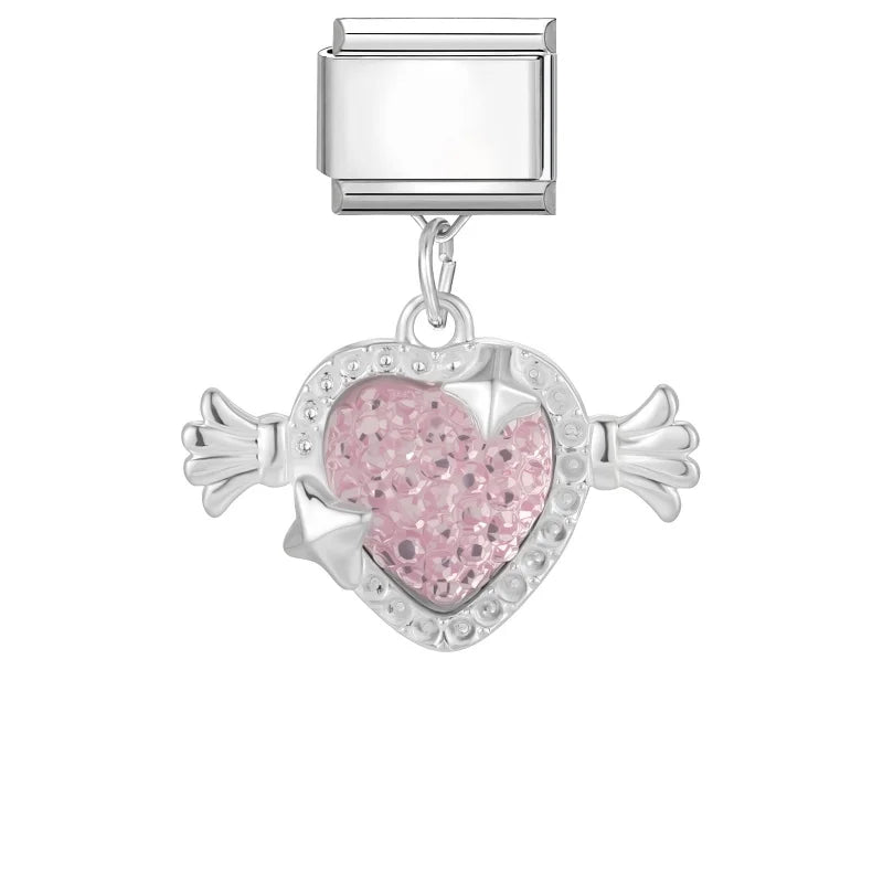Fashion Starfish Shell Whale Pendant Series Women Men Charm Link Fit