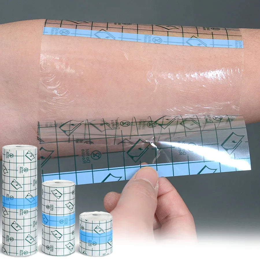 Waterproof Stretch Adhesive Bandage Protective Clear Transparent Qme