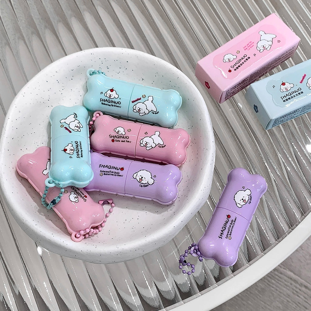 SHAQINUO Glittering Mirror Lip Glaze Watery Shimmering Light Pendant Qme