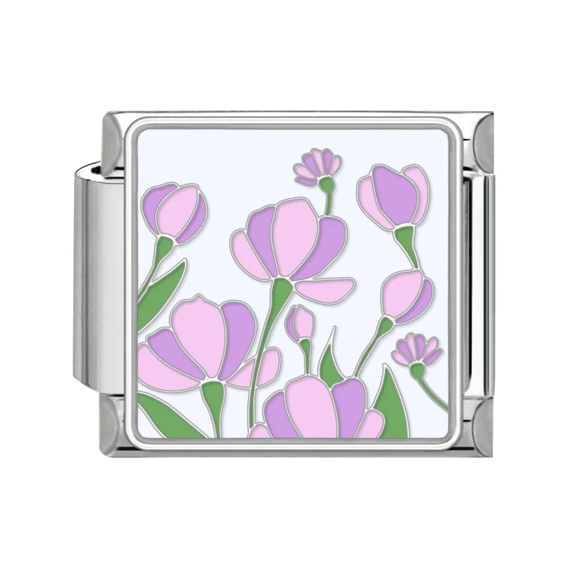 Drop Shipping 2026 Romantic Dreamy Moon Flower Sea Italian Charm