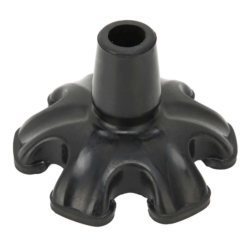 Cane Tips Cane Tips 6 Pillar Design Nonslip Rubber 19mm Crutch Tips with for Walking Stick Shooting Stick Rubber Tips for Canes Qme as pic