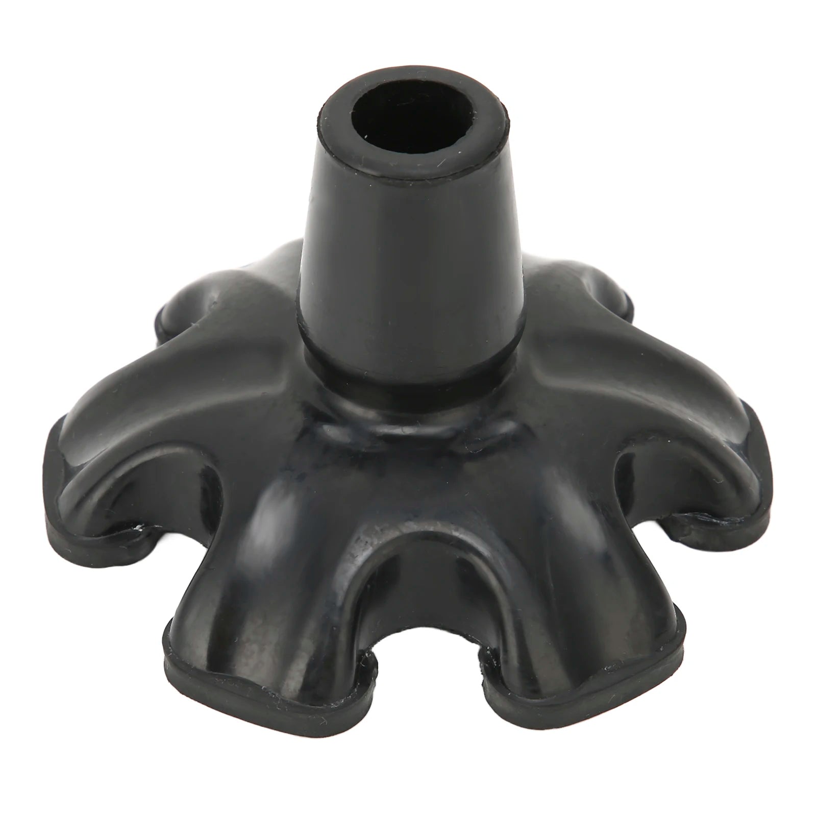 Cane Tips Cane Tips 6 Pillar Design Nonslip Rubber 19mm Crutch Tips with for Walking Stick Shooting Stick Rubber Tips for Canes Qme as pic