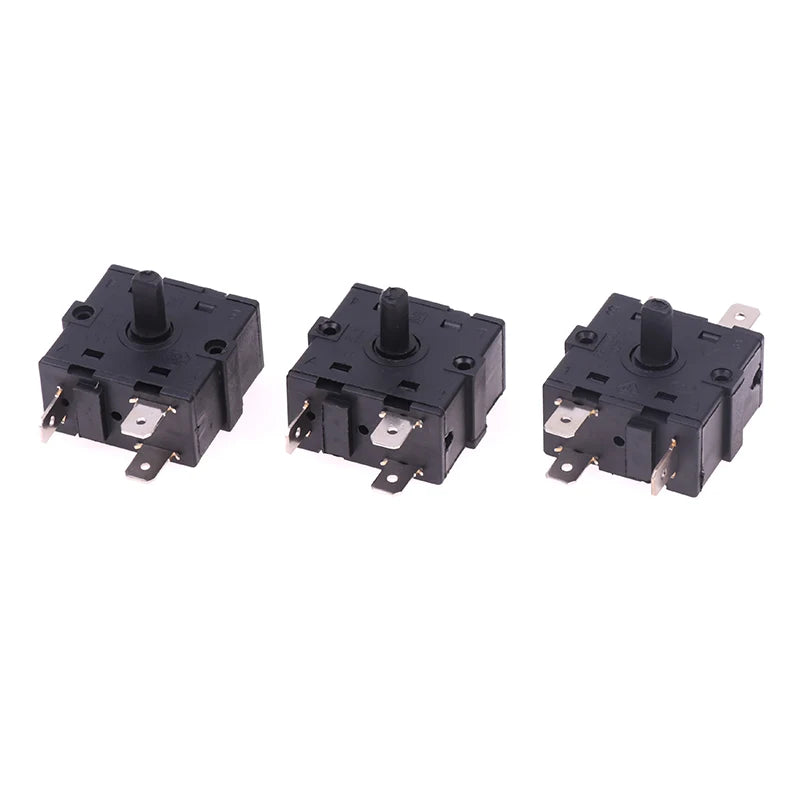 3 5 Pin 2 4 Position Rotary Switch Selector AC 250V 16A Radiator Qme