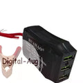 Battery Clip Charger 12V 24V 5V Short Circuit Protection 3 USB Ports Qme Default Title