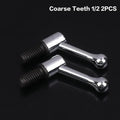 Milling Machine Male M12 Locking Handle M1/2Spindle Locking Workbench Adjustable Clamping Lever For Bridgeport Locking Handl Qme A2 2PCS