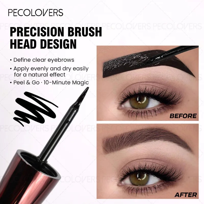 1PC Multi-color Tear-off Eyebrow Gel, Fills The Gaps in The Eyebrows, Long-lasting, Multi-color Options, Eyebrow Cosmetics Qme