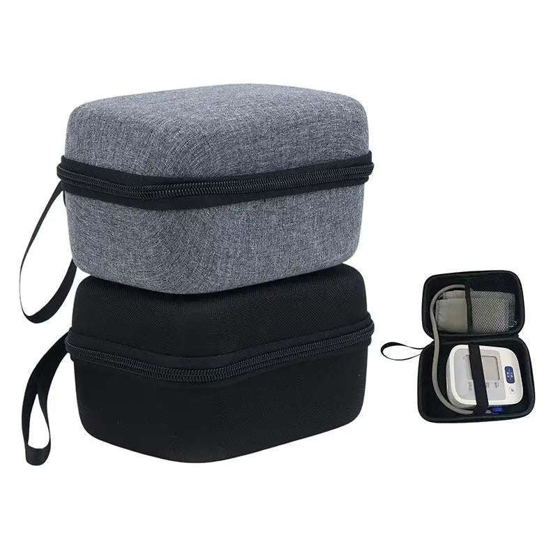Shockproof Hard Case Upper Arm Blood Pressure Monitor Portable EVA Qme