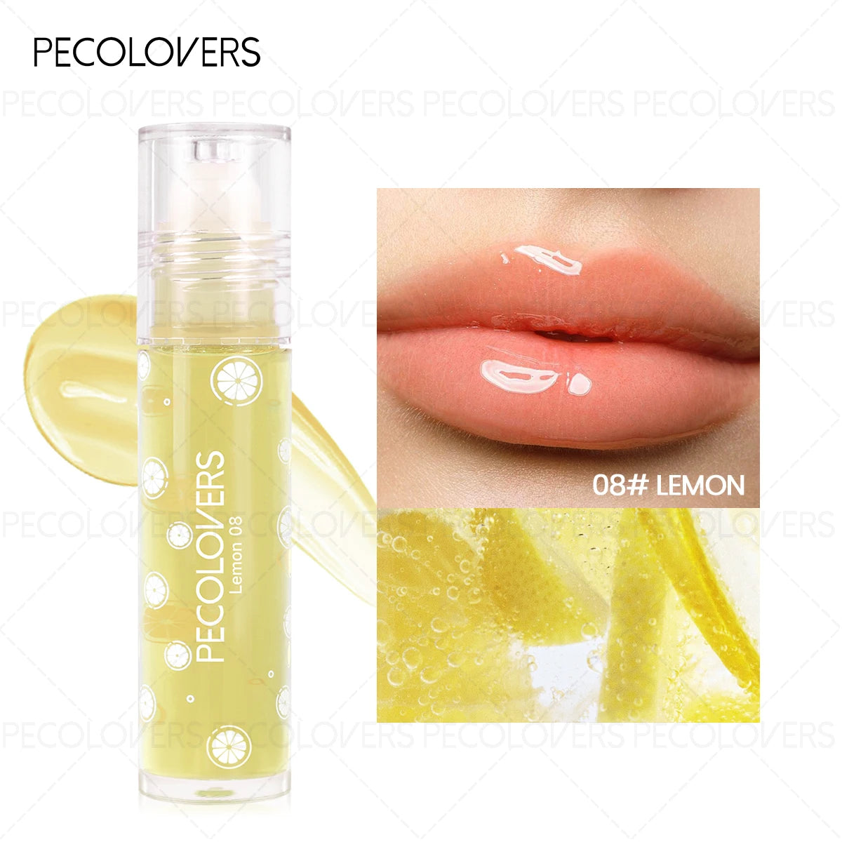 Lip Balm Moisturizing Lips Fruity Gloss Tinted Long-lasting Qme 08