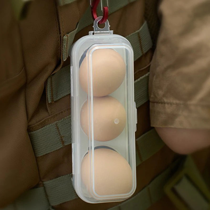 Egg Box Storage Outdoor Shockproof Portable Camping Shatterproof Tray Qme