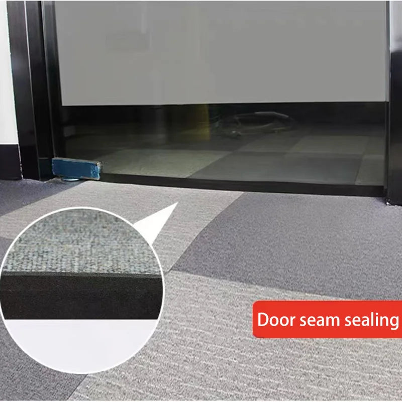 Thickened EVA sponge single-sided tape with high viscosity strong black foam glue, sealing, anti-collision, sound insulation Qme