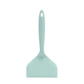 Silicone Spatula Pancakes Shovel Omelette Spatula Turner for Eggs Fish Pancake Non Stick Wide Soft Pizza Shovel Kitchen Scraper Qme Green