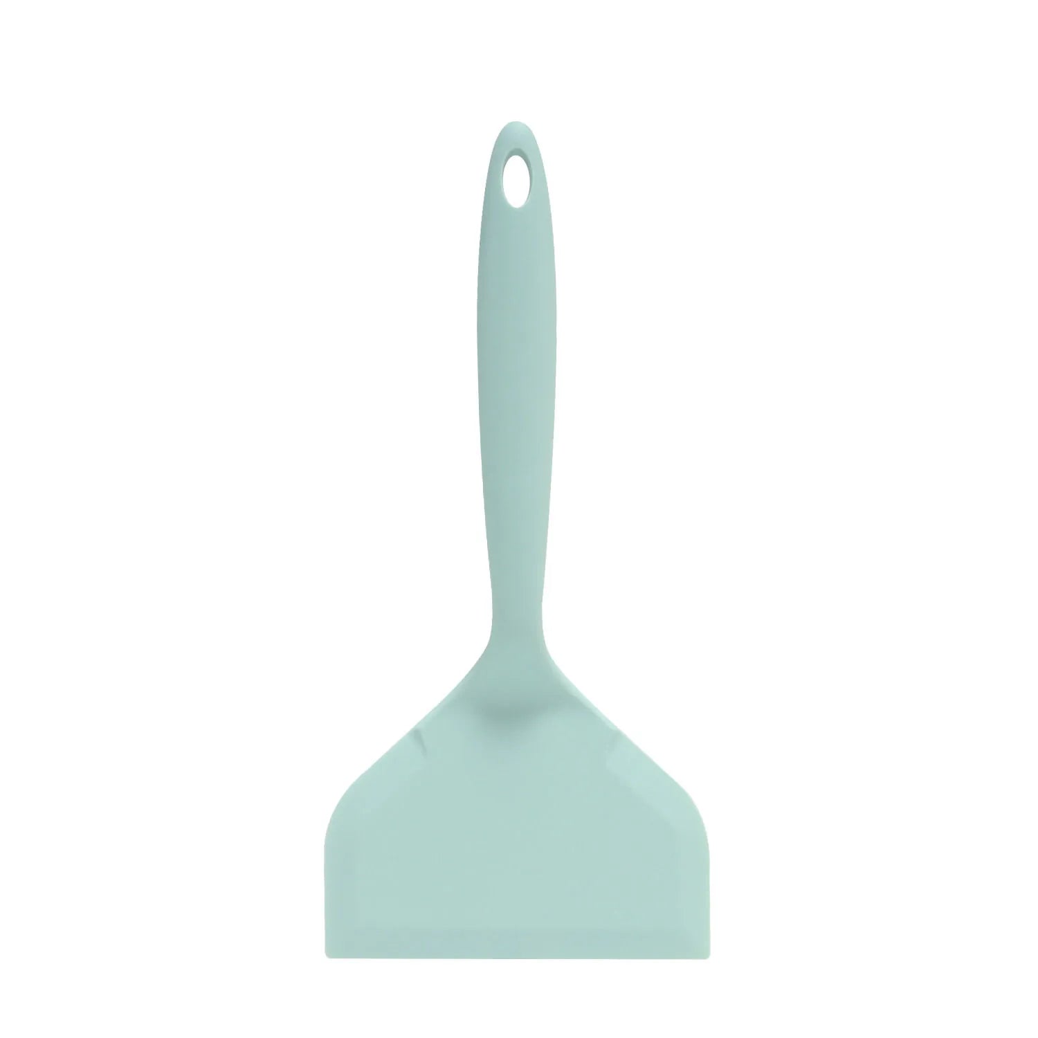 Silicone Spatula Pancakes Shovel Omelette Spatula Turner for Eggs Fish Pancake Non Stick Wide Soft Pizza Shovel Kitchen Scraper Qme Green
