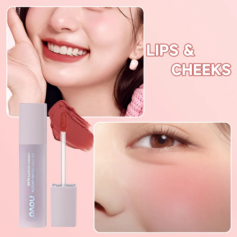 Lightweight Velvet Matte Lipstick, Resistant Liquid Lip Gloss, Moisturizing, Waterproof, Silky Smooth Texture, Easy To Apply Qme