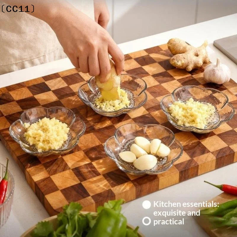 Multi-functional Garlic Grinding Seasoning Dish Kitchen Prep Dipping Qme