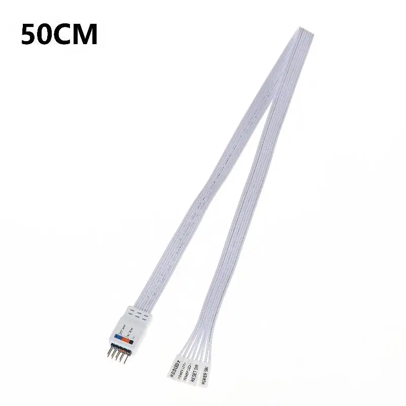 Motherboard Front Panel 9Pin F Adapter Cable Essential Tool Custom Qme 50cm