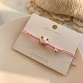 b03 Cat Bracelet For Girls Colorful Beaded Bracelets Harajuku Ceramics Anime Pendant Charm Bracelets Jewelry Gifts Wholesale Qme 19