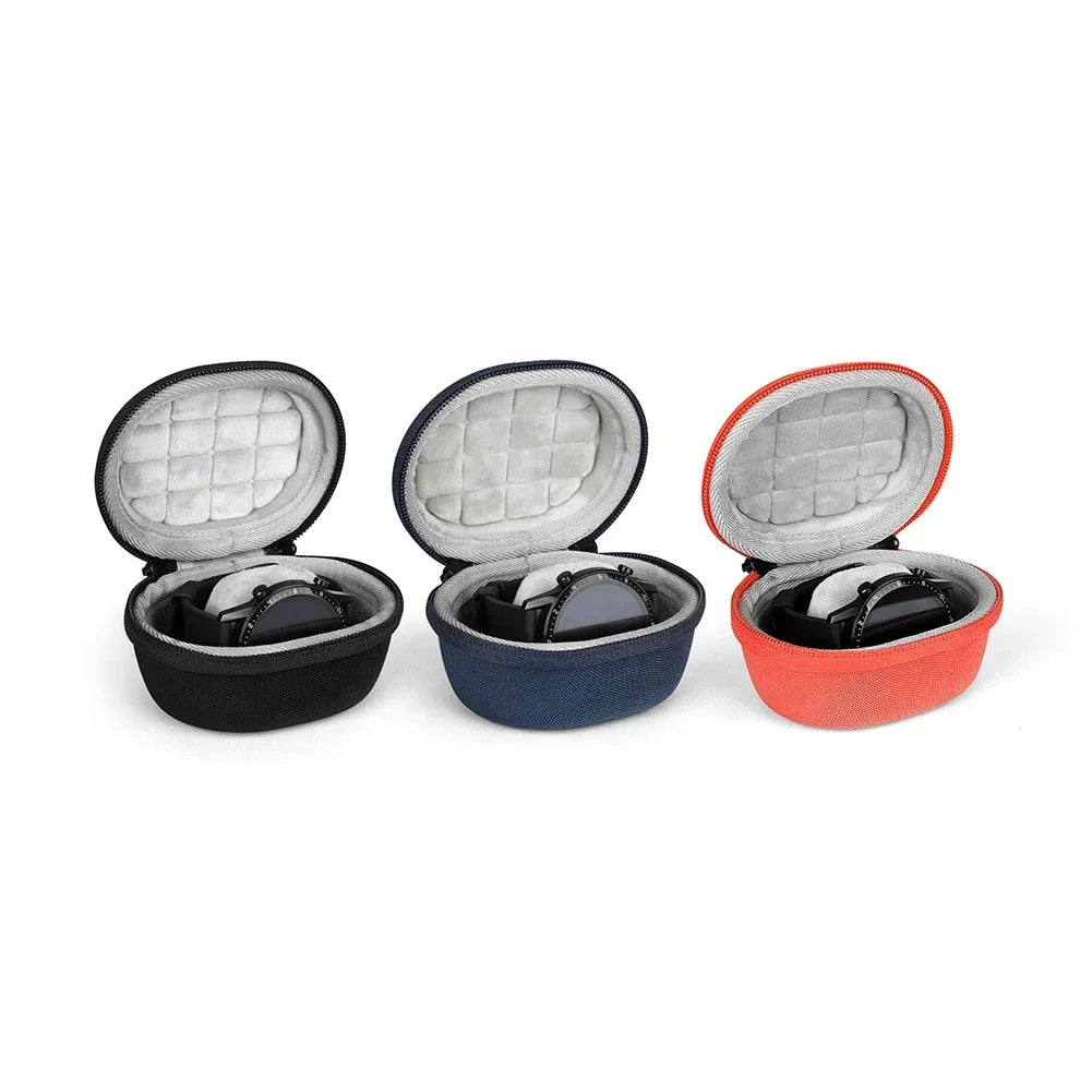 1-2Pc Travel Case Portable Storage Box For Single Watch Shock And Impact-resistant For Wristwatches Smart Watches Watch storage Qme