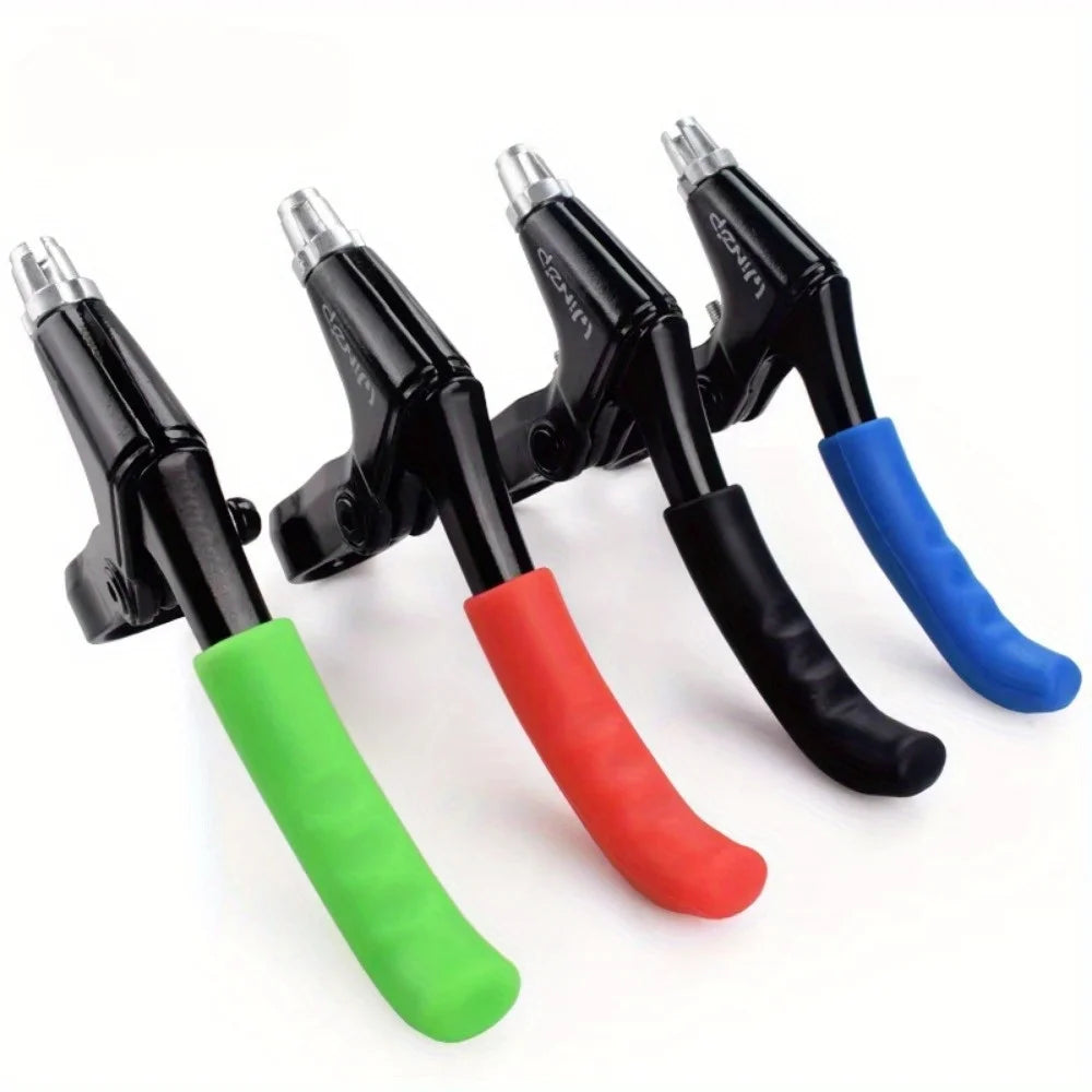 Bicycle Brake Lever Cover, Silicone Brake Lever Handle Protector, Anti Slip Brake Handle Protective Cover, Suitable for Bicycles Qme