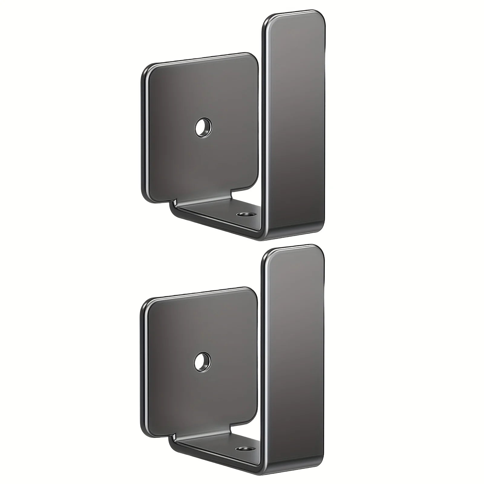 Router placement rack, no drilling wall mounted socket fixed bracket, optical modem set-top box bracket, storage hook Qme 2pcs