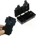 2 Sections AA Battery Holder 3V No 5 Waterproof Dustproof Cartridge Qme Default Title